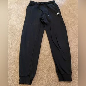 Nike women’s athletic joggers, size S